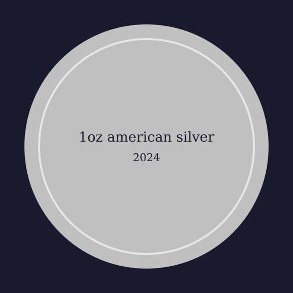 2024 1 oz American Silver Eagle