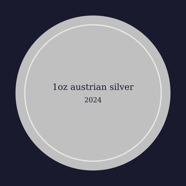 2024 1 oz Austrian Silver Philharmonic